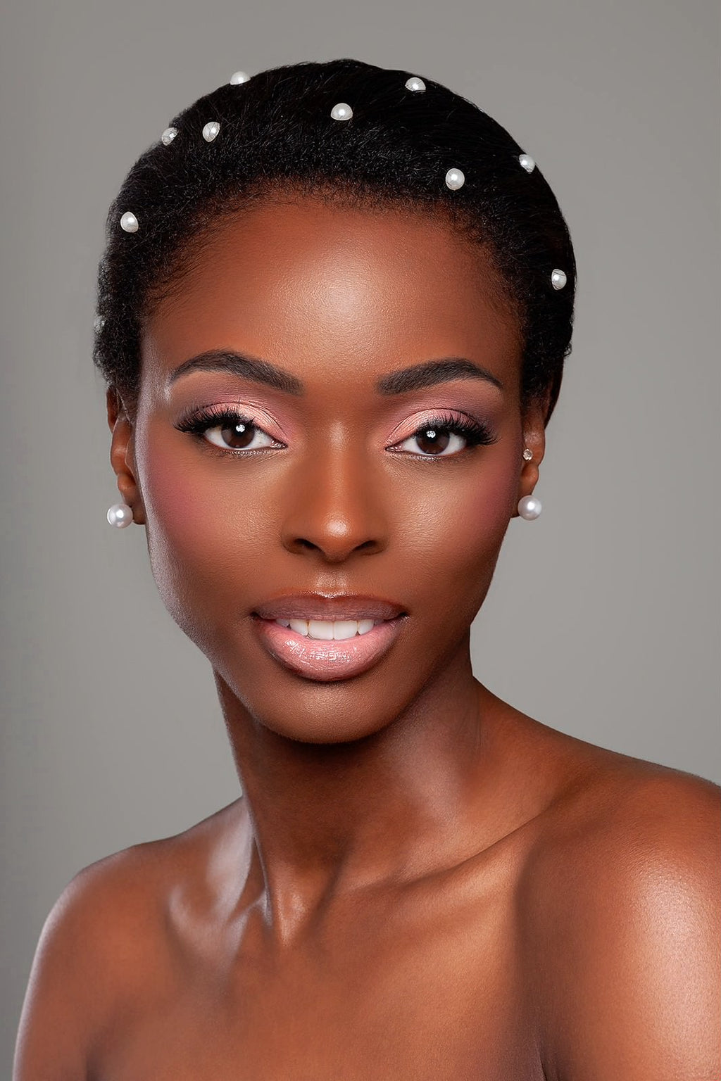 black bridal makeup artist